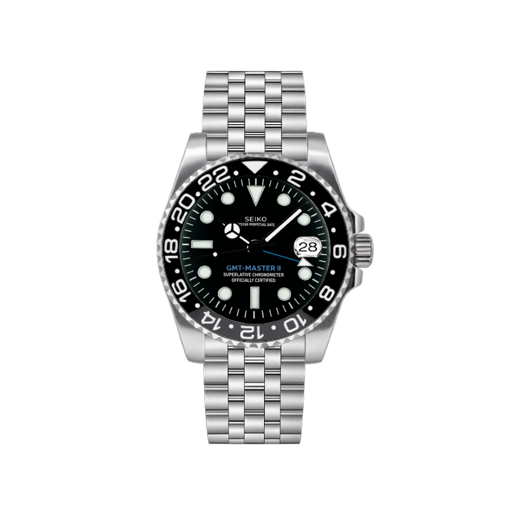 SeikoMod GMT-MASTER | Bruce Wayne