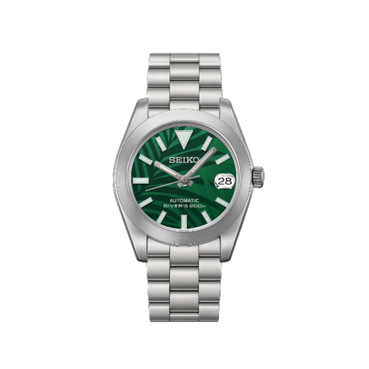 Seiko Oyster Perpetual -  Green Palms